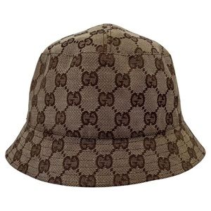 Gucci monogram hat